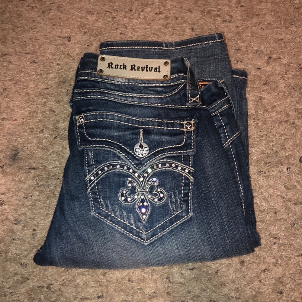Rock Revival Bermuda Shorts